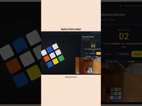 Solve that cube!