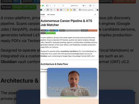 Automatic Job Scanner