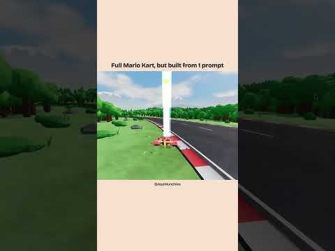 Full Mario Kart, but built from 1 prompt