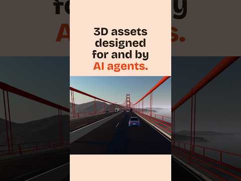 This is what happens when AI agents build every 3D asset as code #3dmodeling #gameassets #aiagents