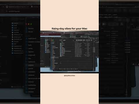 Weatherling: Make it rain on your Mac desktop!