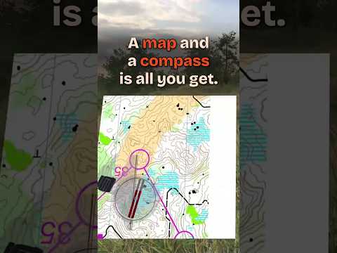 Only a map and compass to find your way