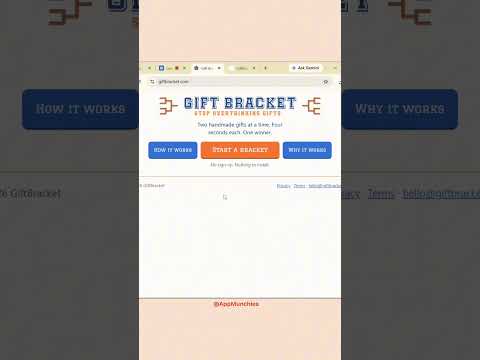 Gift Bracket