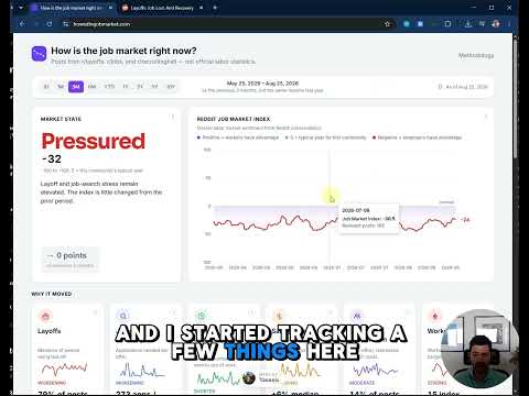 Building howisthejobmarket.com