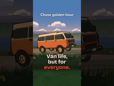 Whoever made this van life game knows exactly how it feels 🚐 #cozygames #indiedev